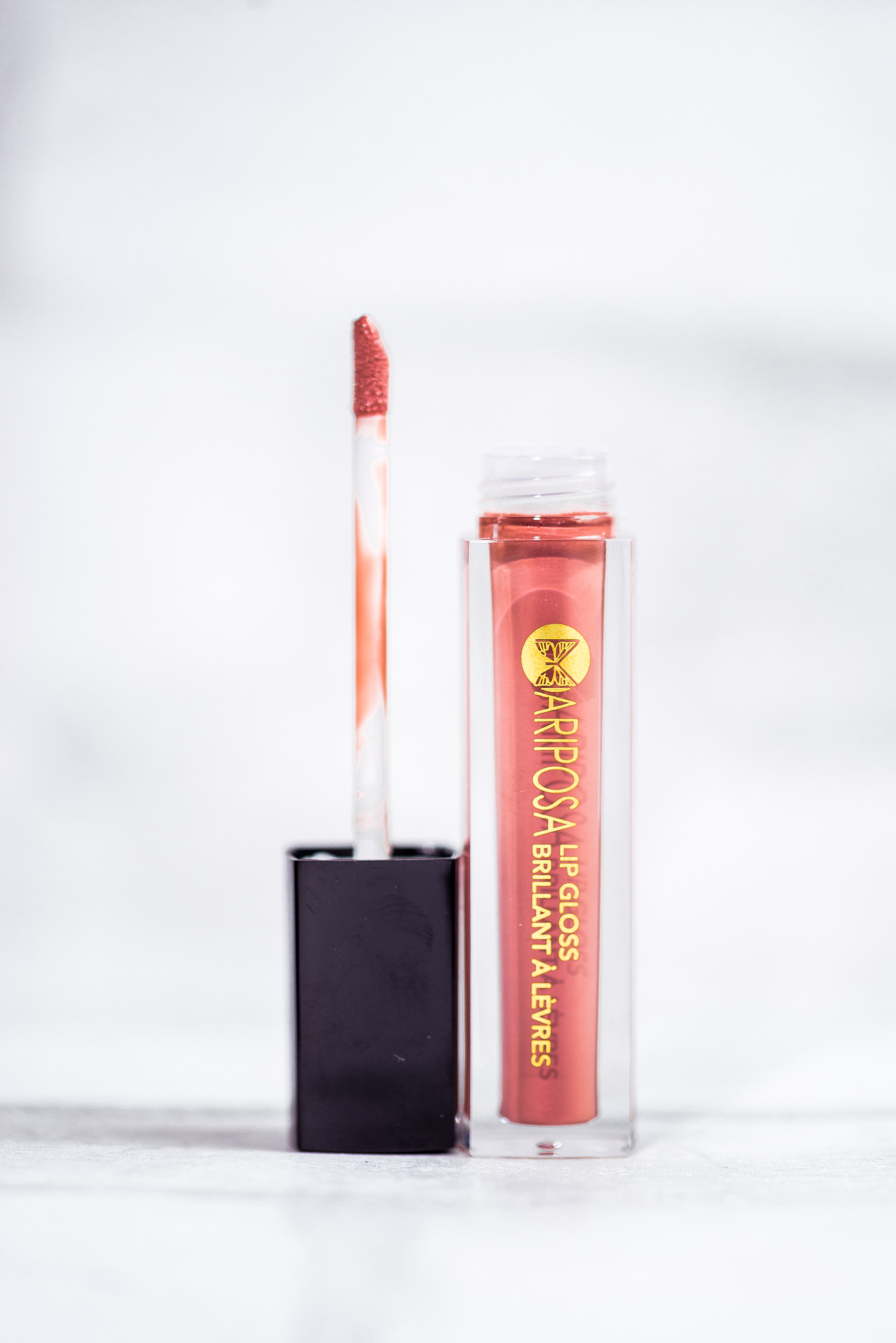 lipgloss product photography