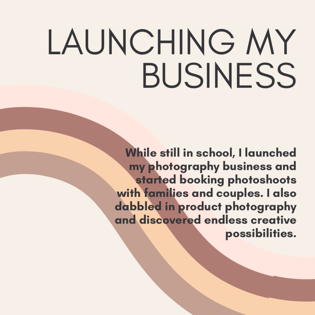 Launching my business
becoming a full time freelancer