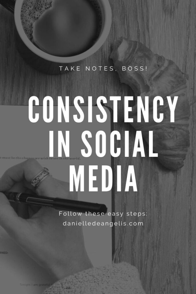 consistency in social media