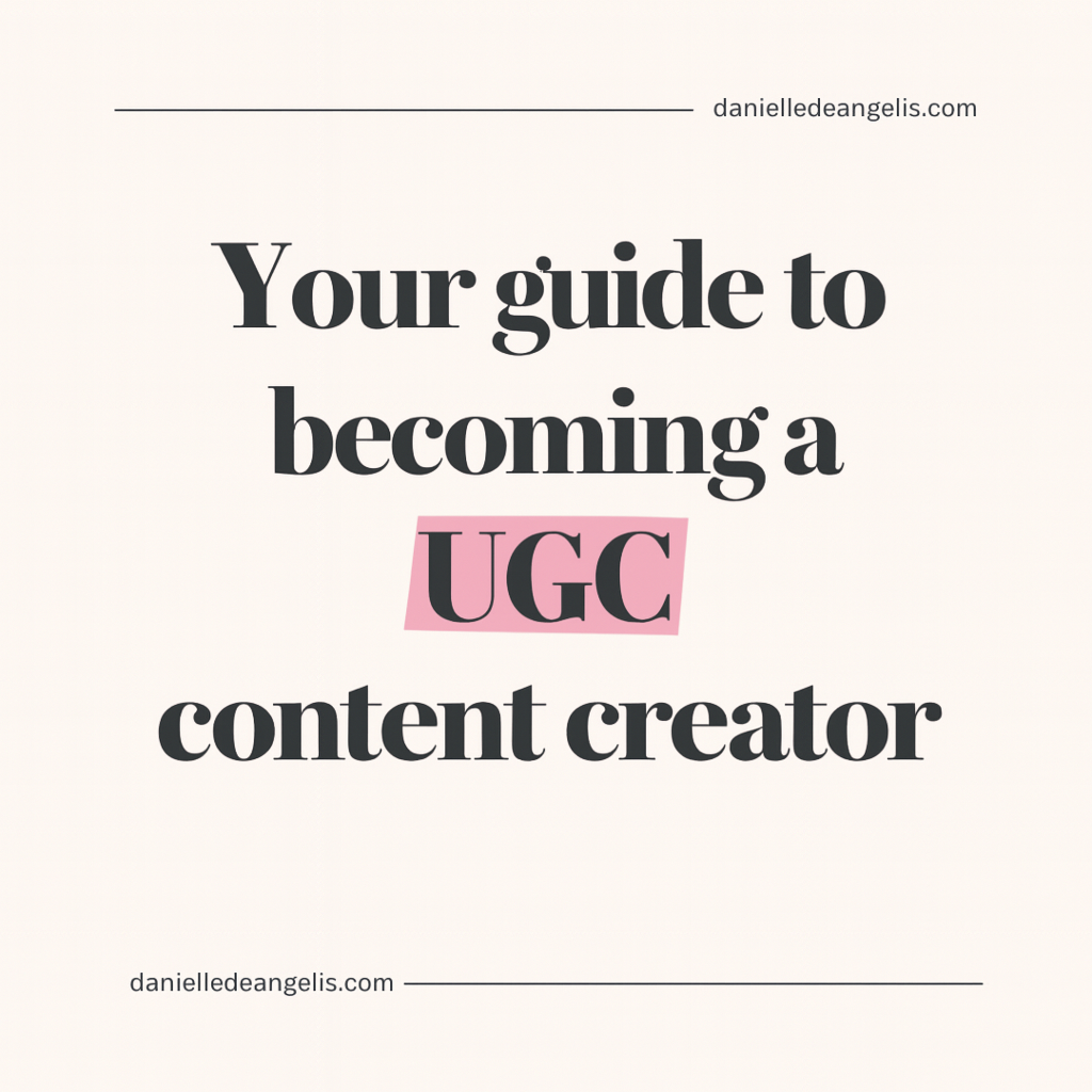 your guide to becoming a ugc creator