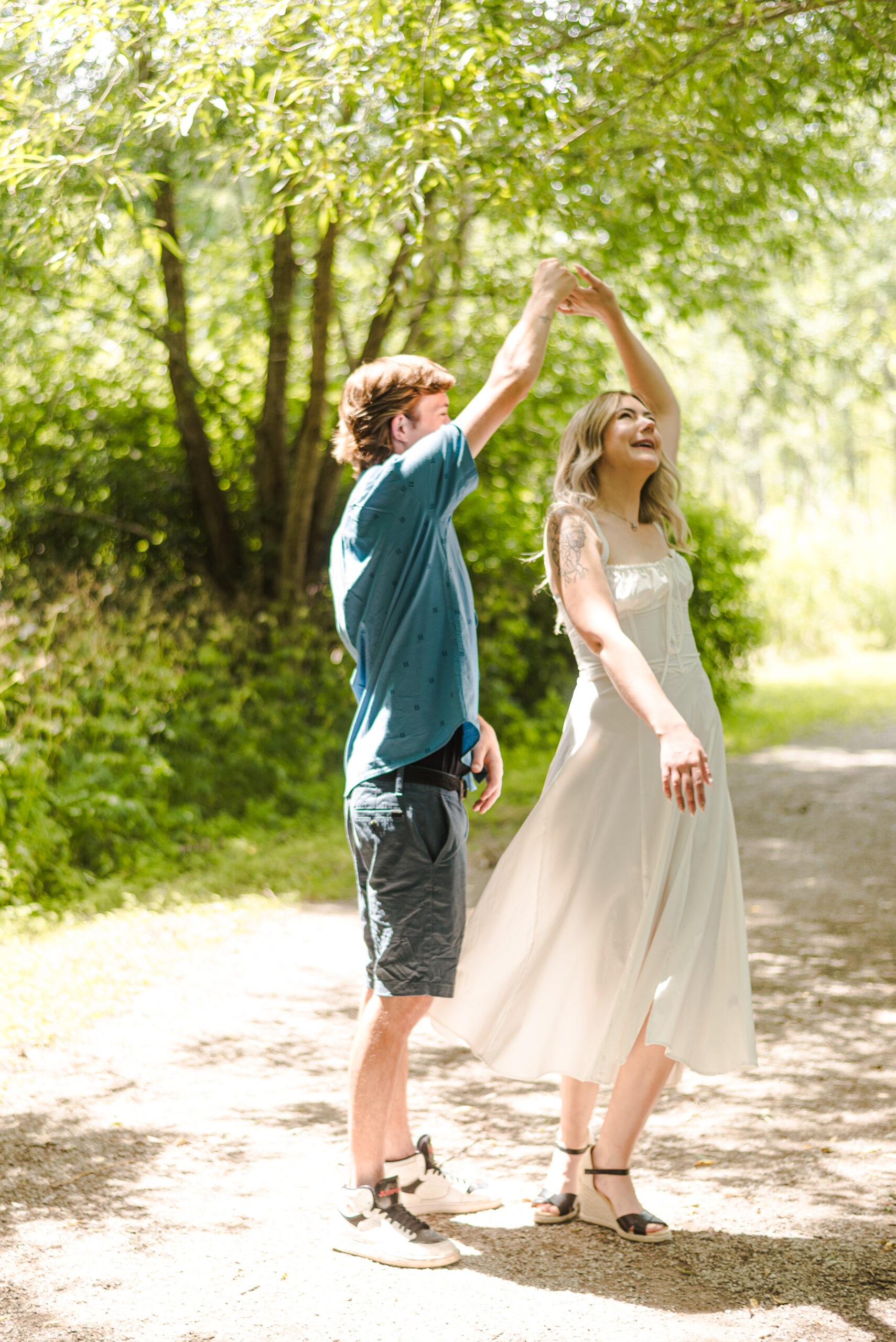 Ontario Engagement Photographer Captures Couple and Their Dog in Ingersoll