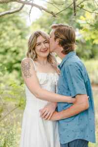 Ontario Engagement Photographer Captures Couple and Their Dog in Ingersoll